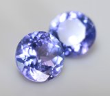 Пара танзанитов 2,26 карата