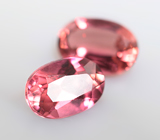 Пара красных турмалинов 1,08 карата