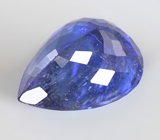 Крупный насыщенный танзанит 6,71 карата