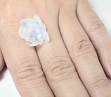 Резной лунный камень 14,23 карата