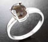 Кольцо с гранатом со сменой цвета 2,47 карата Серебро 925