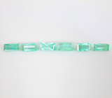 Кольцо с уральскими изумрудами 1,24 карата Золото