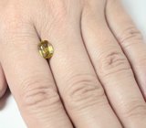 Зеленовато-желтый сфен 1,59 карата 