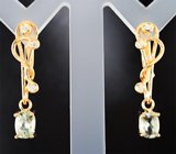 Комплект с диаспорами 2,42 карата и бриллиантами