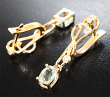 Комплект с диаспорами 2,42 карата и бриллиантами Золото