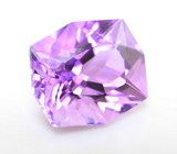 Чистейший аметист авторской огранки 15,91 карата 