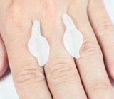 Пара резного кварца 15,08 карата