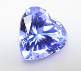 Чистейший танзанит 4,45 карата 