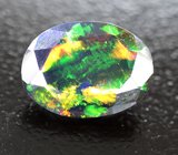 Ограненный черный опал 1,56 карата