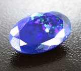 Ограненный черный опал 3,7 карата 