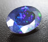 Ограненный черный опал 2,28 карата 