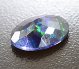 Ограненный черный опал 2,28 карата 