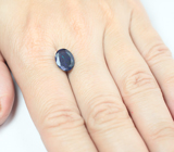 Ограненный черный опал 1,53 карата 