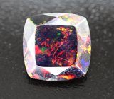 Ограненный черный опал 2,93 карата 