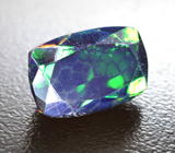 Ограненный черный опал 2,68 карата 