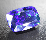 Ограненный черный опал 2,22 карата 