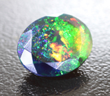 Ограненный черный опал 1,54 карата 