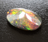 Ограненный черный опал 1,87 карата 