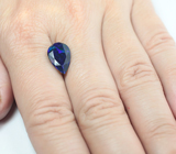 Ограненный черный опал 2,12 карата 