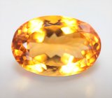 Чистейший цитрин топовых цветовых характеристик 17,45 карата 