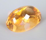 Чистейший цитрин топовых цветовых характеристик 17,45 карата 