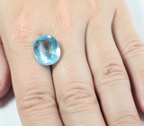 Крупный насыщенный аквамарин 10,66 карата 