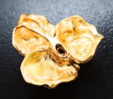 Комплект с уральскими демантоидами 2,33 карата