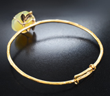 Браслет с резным огненным опалом 14,84 карата Золото