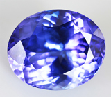 Кольцо с топовым танзанитом 6,46 карата, розовыми 3,92 карата и бесцветными муассанитами 0,6 карата Золото