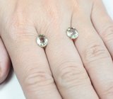 Пара диаспоров 2,86 карата 