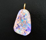 Золотой кулон с австралийским болдер опалом 8,8 карата Золото