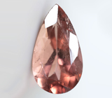 Крупный красновато-оранжевый турмалин 8,6 карата 