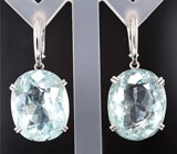 Комплект с аквамаринами 78,47 карата