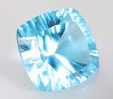 Крупный swiss топаз лазерной огранки 16,64 карата 