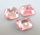 Набор из 3 турмалинов 5,95 карата 