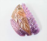 Крупный! Резной аметрин 87,69 карата 