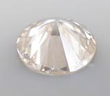 Бесцветный муассанит 0,57 карата 