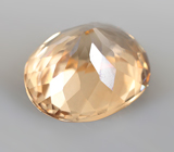 Чистейший циркон "шампань" 1,89 карата 