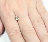 Чистейший циркон "шампань" 1,89 карата 