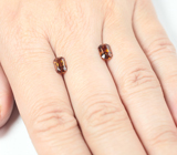 Пара ярких цирконов 2,78 карата 