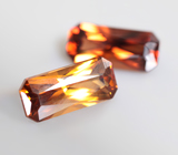 Пара ярких цирконов 4,81 карата 