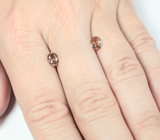 Пара андалузитов 1,16 карата