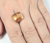 Рутиловый кварц 9,68 карата 