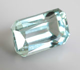 Чистейший зеленовато-голубой "неоновый" апатит 3 карата 