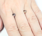 Пара гранатов со сменой цвета 1,69 карата 