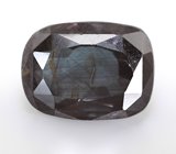 Редкий синий гранат с включением рутила и александритовым эффектом 1,08 карата