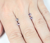 Набор из 4 гранатов со сменой цвета 0,98 карата 