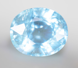 Насыщенный аквамарин 6,69 карата 