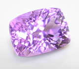 Чистейший аметист лазерной огранки 17,4 карата 