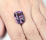 Чистейший аметист лазерной огранки 17,4 карата 